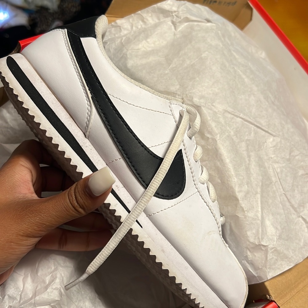 White/Black Nikes